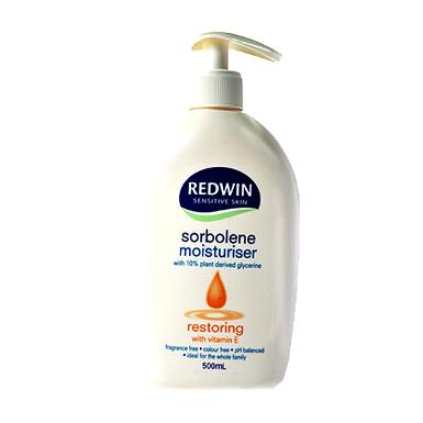 Sorbolene Moisturiser (Vitamin E) 500 ml.